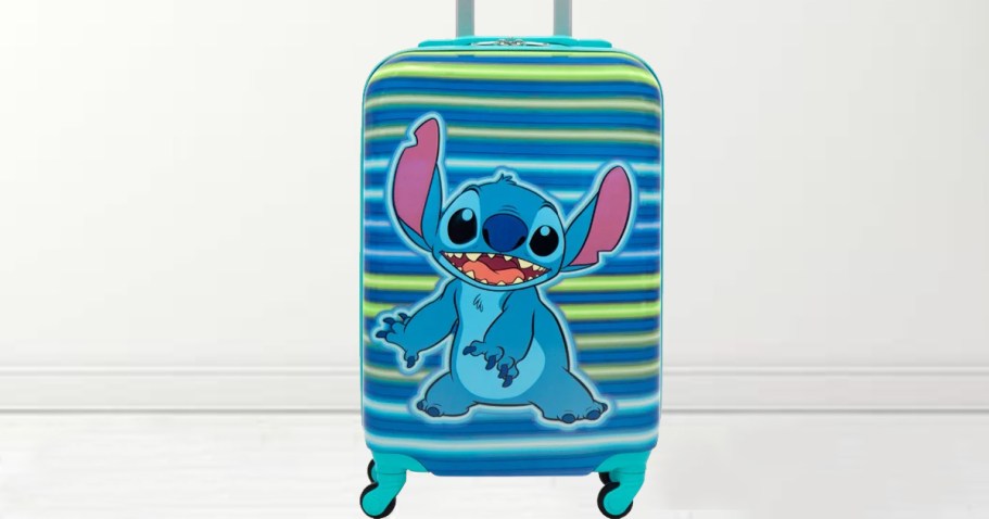 Walmart Disney Luggage Sale | Stitch Spinner Carry-On Only $51.99 Shipped (Reg. $80)