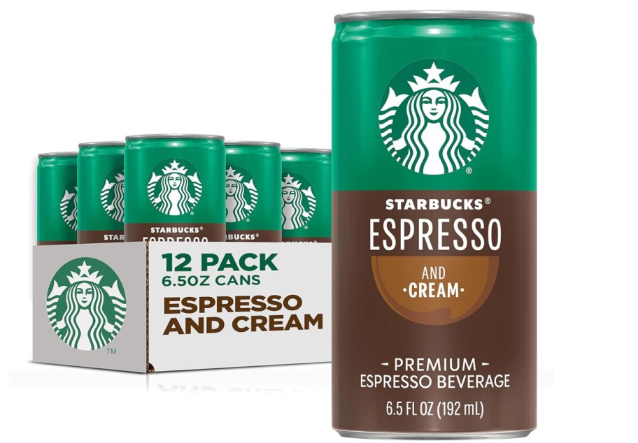 stock image of Starbucks Ready to Drink Espresso & Cream Coffee 12 Pack $