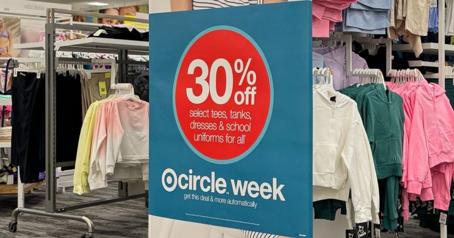 Last Call for Target Circle Week | Up to 50% Off Toys, Clothes, Appliances, & MUCH More!