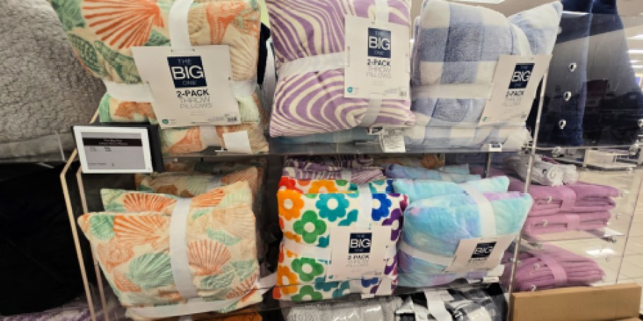 WOW! Kohl’s Big One Throw Pillow 2-Packs Just $8.49 Shipped (ONLY $4.25 Per Pillow!)