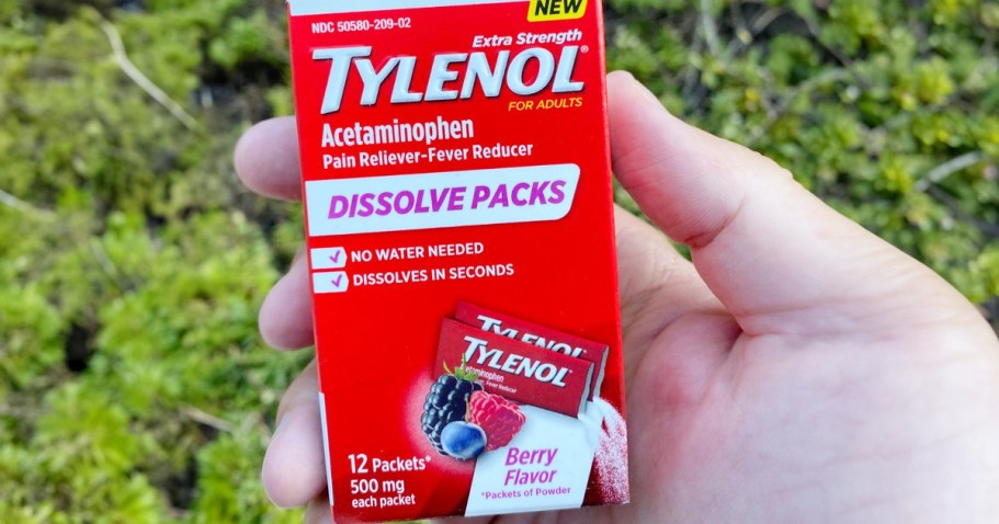 Tylenol Extra Strength Dissolve Packs 12-Count Only $1.65 Shipped on Amazon (Reg. $7)