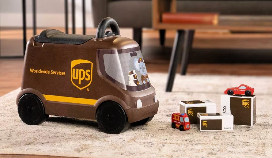 ups ride on toy