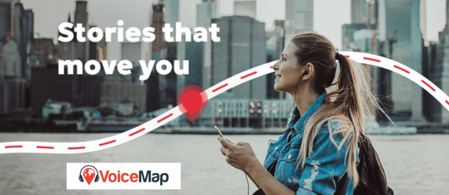 voicemap travel guide app