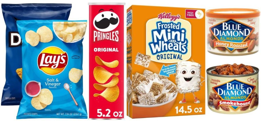 walgreens grocery sale items on white background