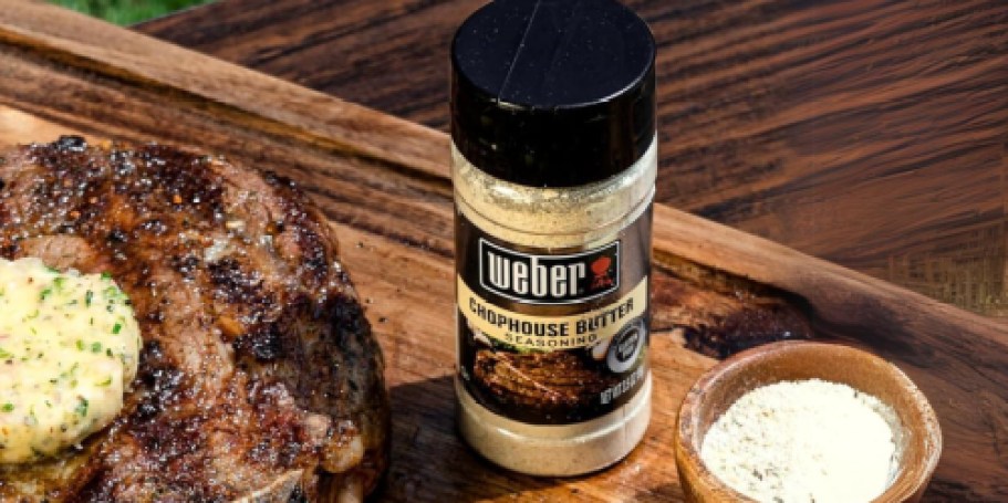 Weber Chophouse Butter Seasoning Only $3.52 Shipped on Amazon (Reg. $6)