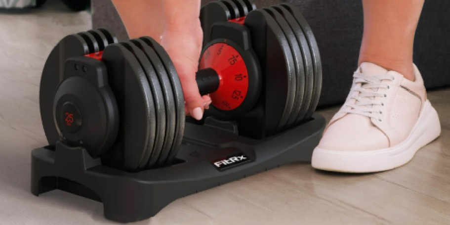 FitRx SmartBell Just $59 Shipped on Walmart.com (Reg. $100) | Up to 25lbs of Adjustable Weight