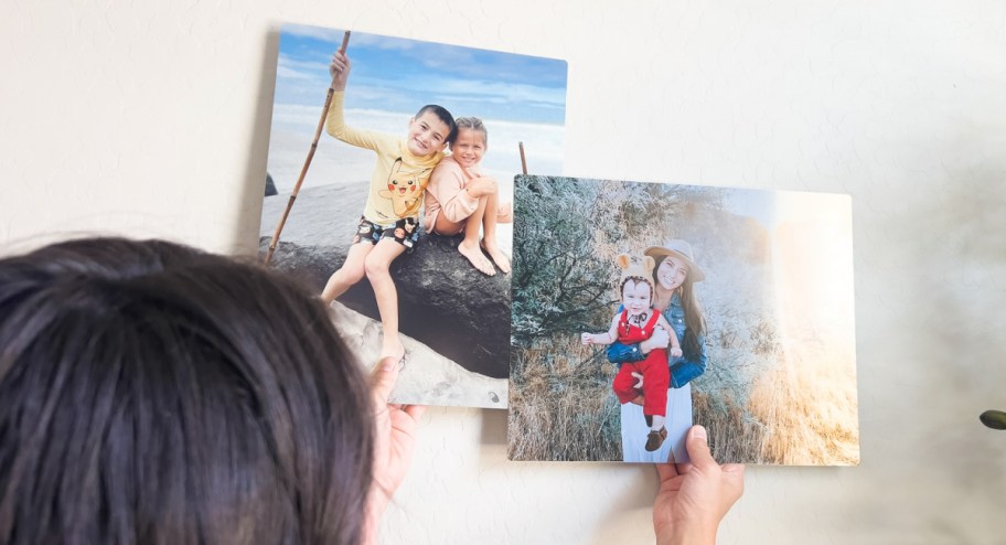 woman hanging metal frame images