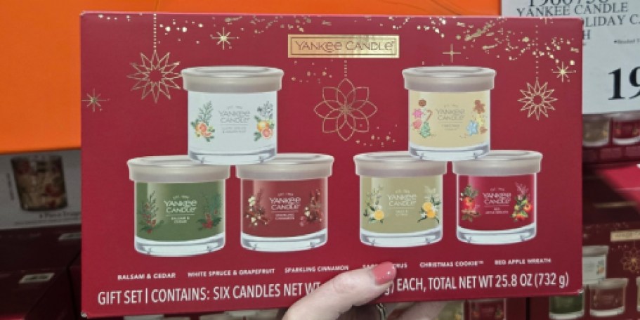 Yankee Candle Small Tumbler 6-Piece Gift Set Only $19.99 at Costco