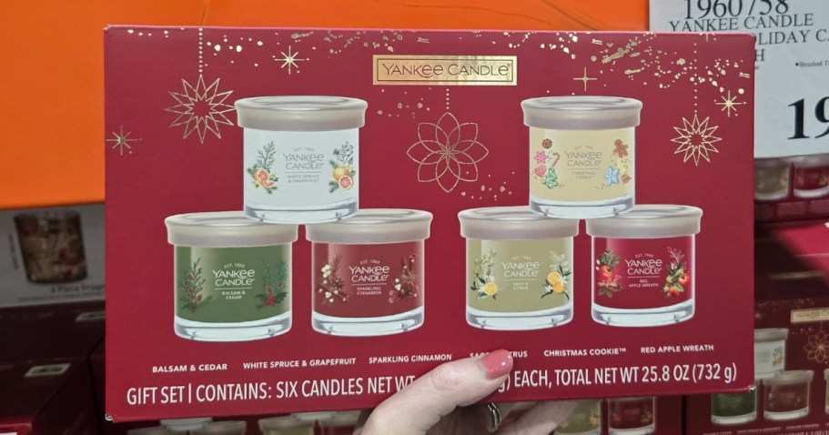 Yankee Candle Small Tumbler 6-Piece Gift Set Only $19.99 at Costco