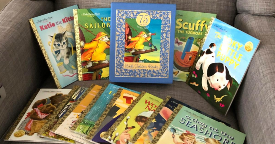 75 Years of Little Golden Books- 1942-2017- A Commemorative Set of 12 Best-Loved Books