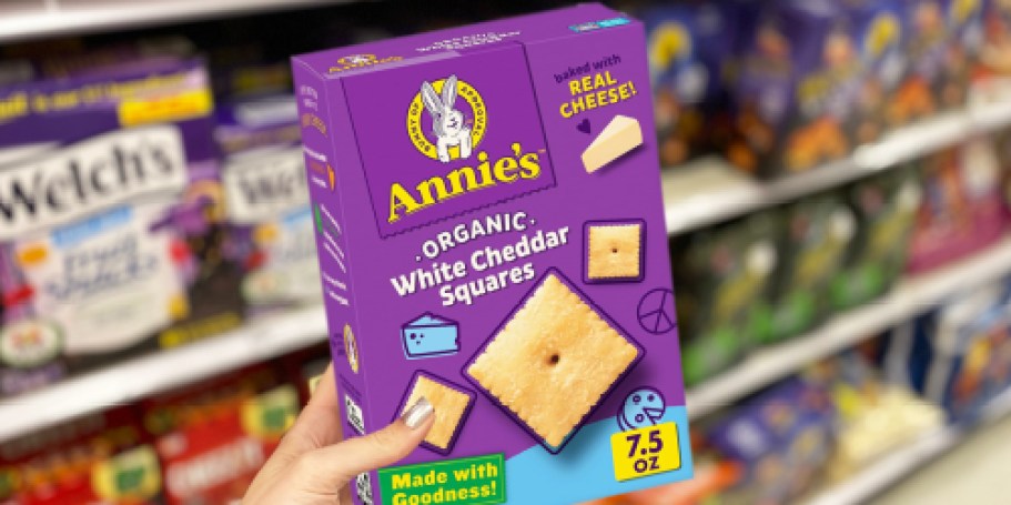 Annie’s Organic White Cheddar Squares Only $2 Shipped for Amazon Prime Members