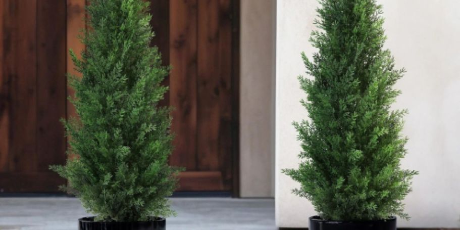 TWO Artificial Cedar Trees Only $44.49 Shipped on Walmart.com (Reg. $90)