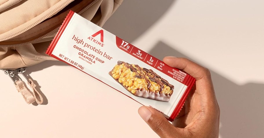 Atkins High Protein Granola Bars 12-Count Just $12.93 Shipped on Amazon