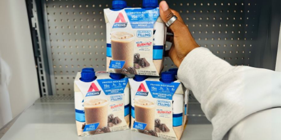 WOW! Atkins Protein Shakes 12-Count Only $7.89 on Walmart.com (Reg. $20)