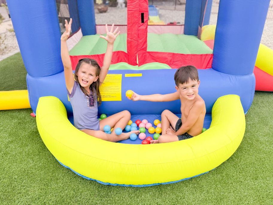 Ball Pit on Bounce House