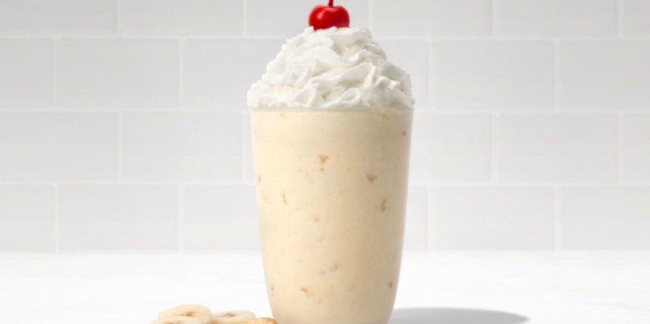 Chick-fil-A’s Banana Pudding Milkshake Returns This Month!