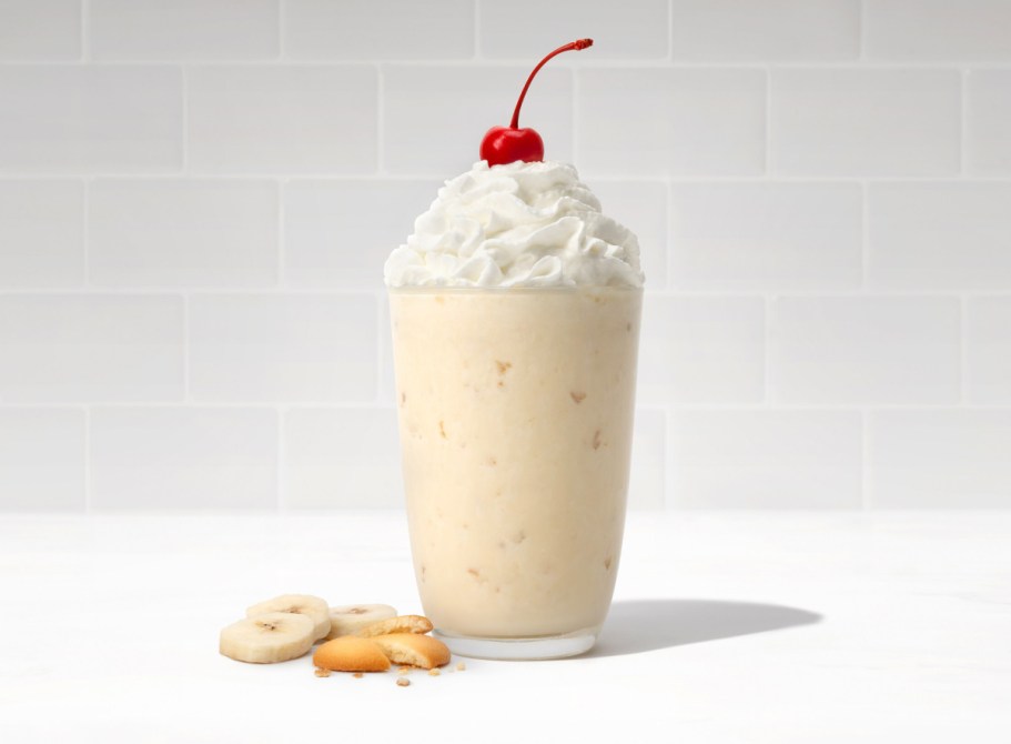 Chick-fil-A’s Banana Pudding Milkshake Returns This Month!