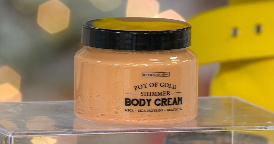 Up to 65% Off QVC Beauty Sale = Beekman 1802 Gold-Whipped Body Cream from $24.98 Shipped