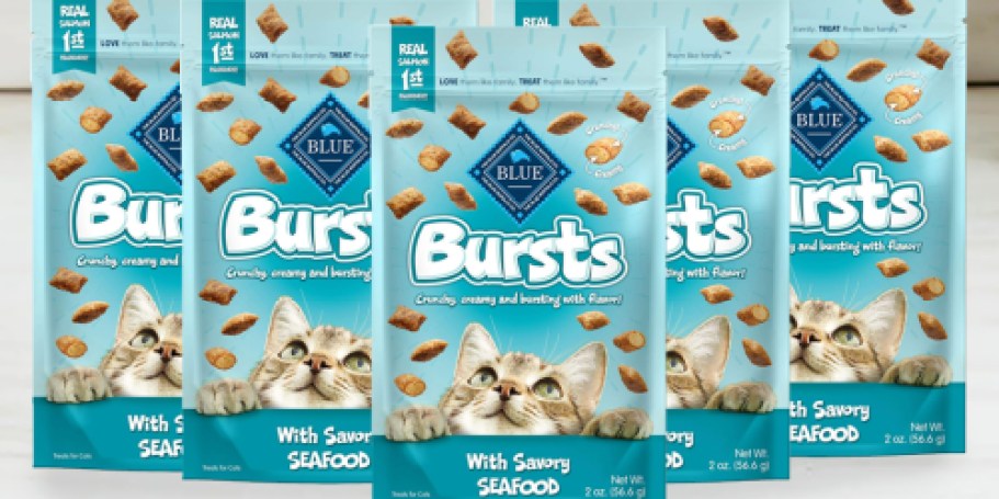 Blue Buffalo Cat Treats 6-Pack ONLY $3.80 Shipped on Amazon (Reg. $14) – Will Sell Out!