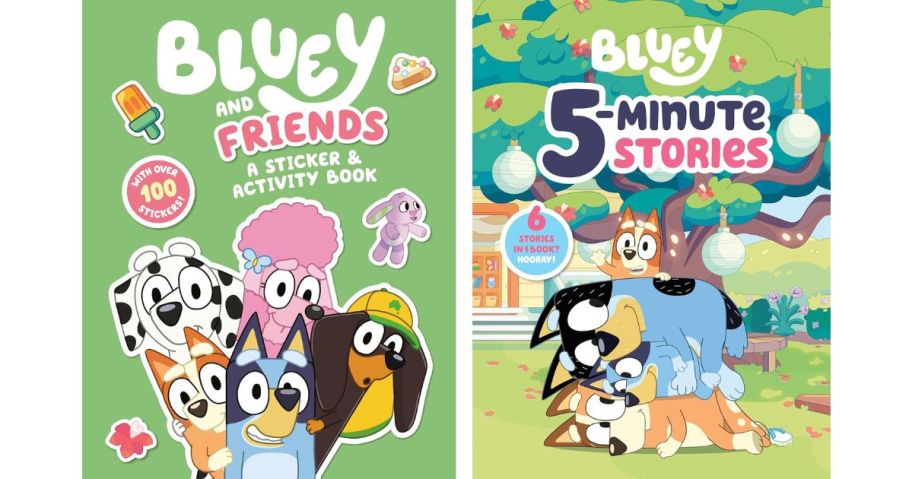 Bluey Books Bluey & Friends and 5-Minute Stories