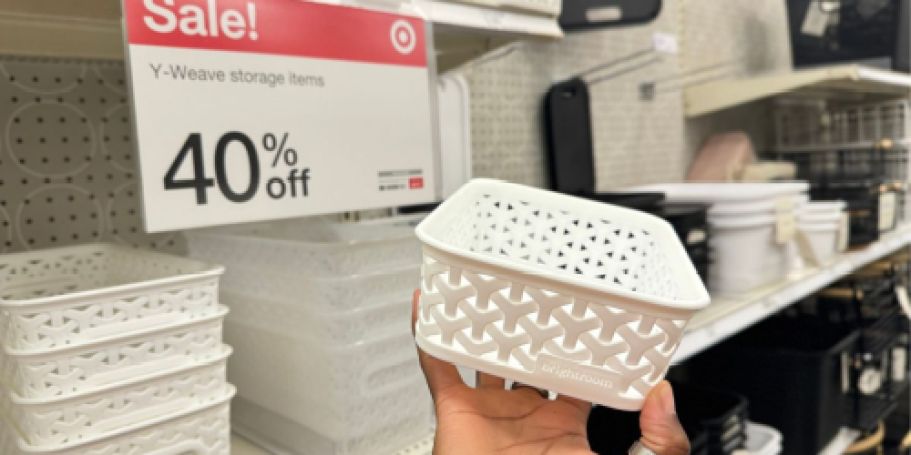 Brightroom Storage Baskets Are 40% Off on Target.com (Get Organized for Less!)