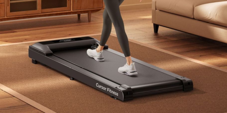 Walking Pad Only $79.99 Shipped on Amazon (Reg. $150) | Perfect For Standing Desks!