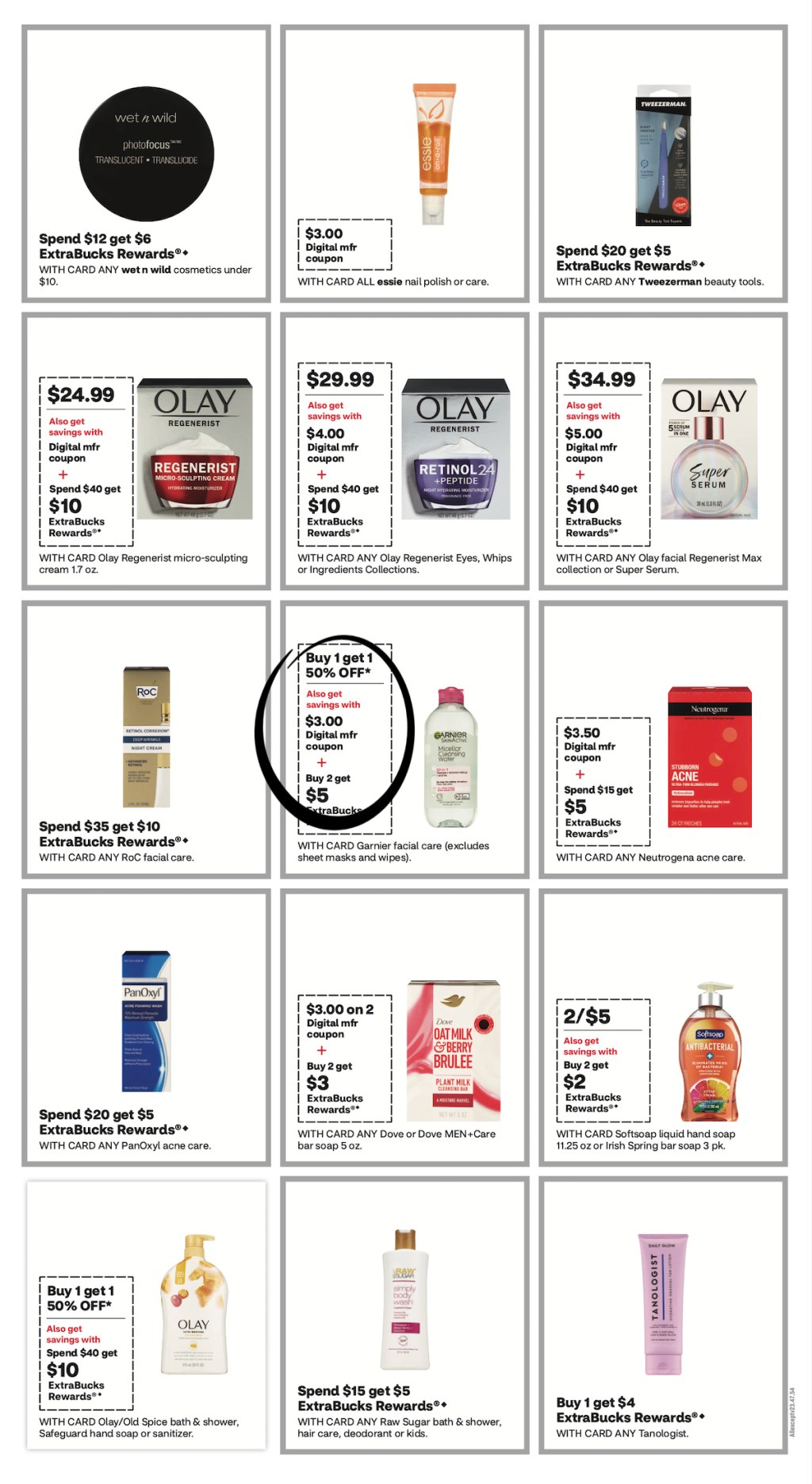 page from CVS ad