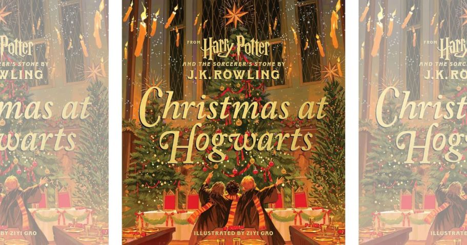 Pre-Order Christmas at Hogwarts Hardcover Book for Only $13.96 on Amazon (Reg. $20)