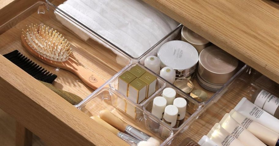 Plastic Drawer Organizers 8-Piece Set Just $9.99 Shipped for Amazon Prime Members (Reg. $40)