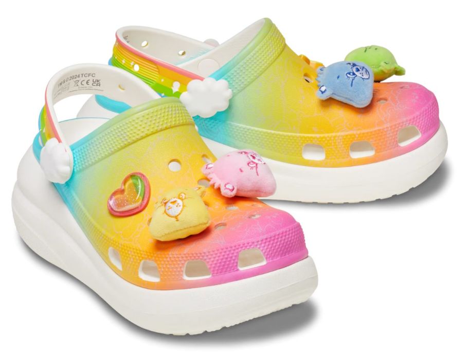 Crocs Care Bears Crush Clog stock image