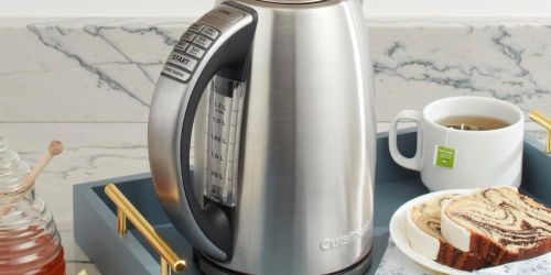 Cuisinart Stainless Steel Cordless Electric Kettle Just $55.99 Shipped on Amazon (Reg. $100)