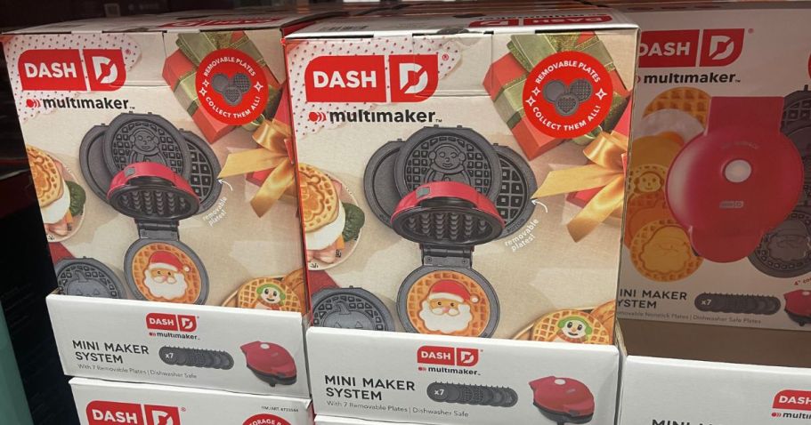 Dash MultiMaker w/ 13 Removable Plates from $20.99 on Kohls.com