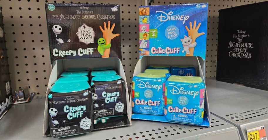 Disney Cutie Cuffs & Creepy Cuffs in store