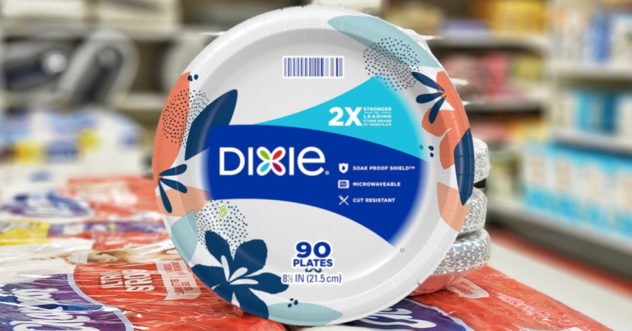 Dixie Paper Plates 90-Count Only $5.37 Shipped on Amazon