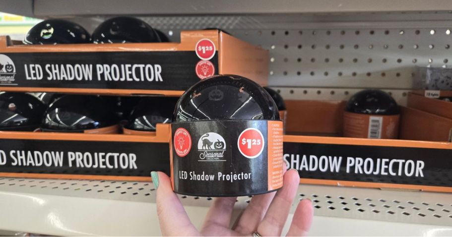 WOW! Halloween Lightshow Projector Only $1.25 at Dollar Tree