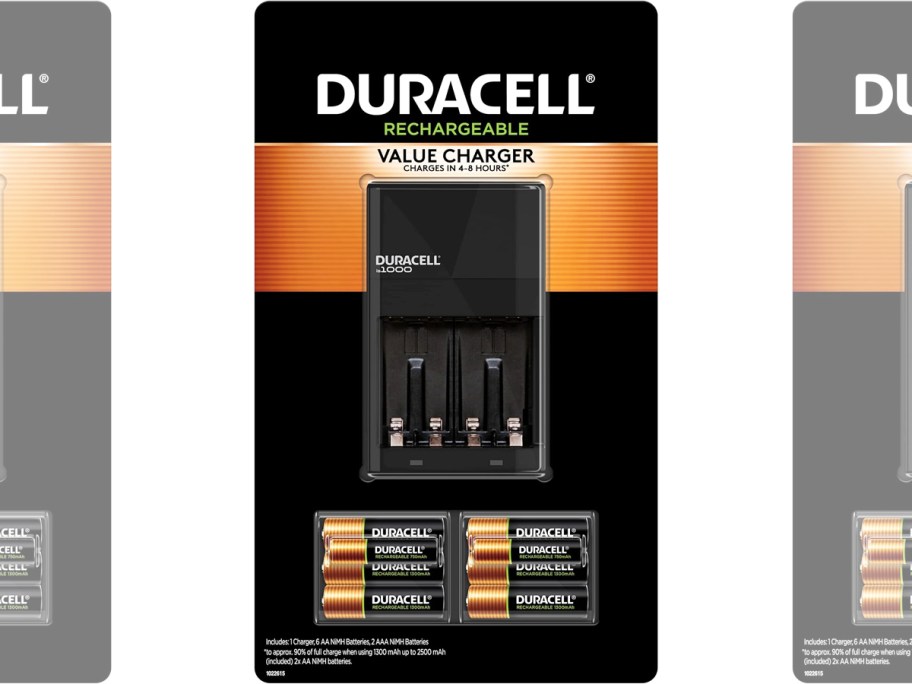 Duracell Rechargeable Batteries set