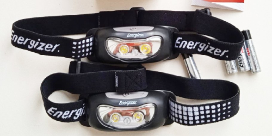 Energizer LED Headlamp 2-Pack Just $9 on Amazon | Great for Camping, Emergency Kits & More