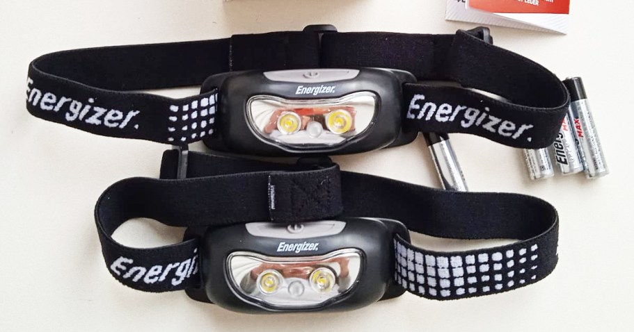 Energizer LED Headlamp 2-Pack Just $9 on Amazon | Great for Camping, Emergency Kits & More