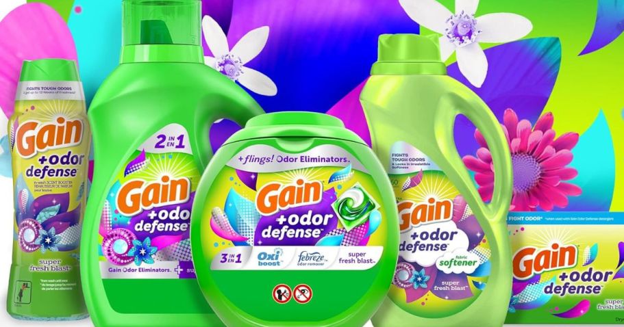 OVER $60 Worth of Gain Household Products Only $39 Shipped on Amazon