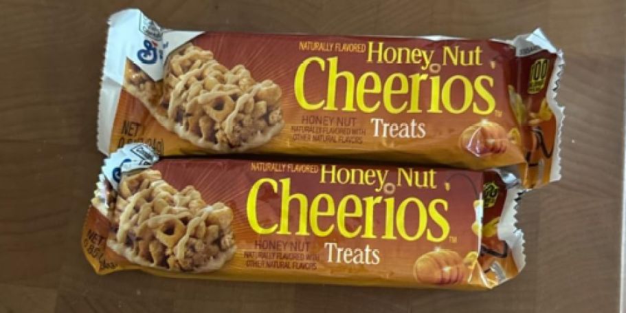 General Mills Honey Nut Cheerios Breakfast Bars 8-Count Only $2.76 Shipped on Amazon