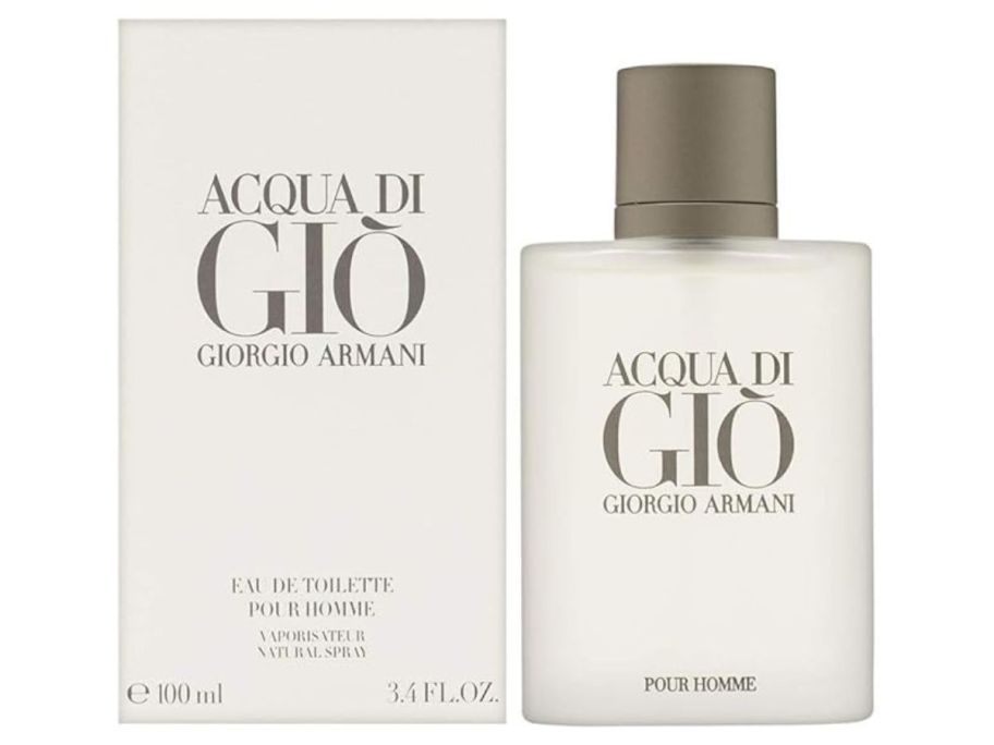 Giorgio Armani Acqua Di Gio for Men, Eau De Toilette Spray 3.4oz stock image