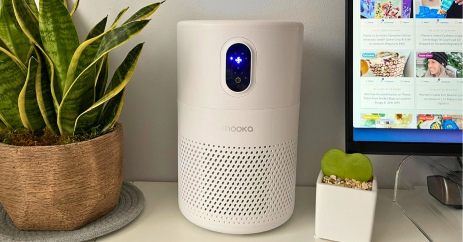 HEPA Air Purifier Just $35.98 Shipped on Amazon | Great for Larger Rooms