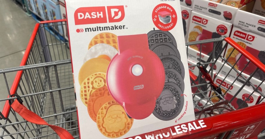 Dash Mini MultiMaker Holiday Set Only $27.99 Shipped on Costco.com | Has 6 Interchangeable Plates!