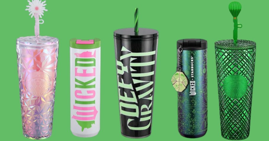 NEW Starbucks Wicked Reusable Cups, Tumblers, & More Coming 11/7!