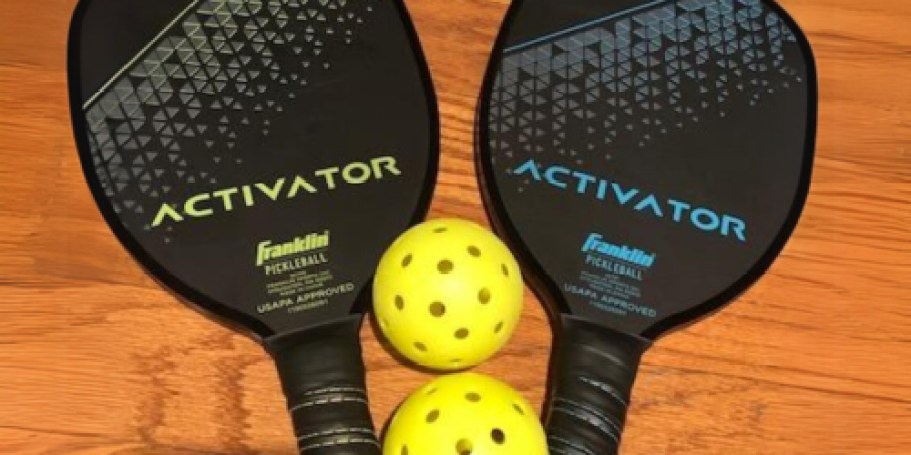 Franklin Sports Pickleball Paddle Set Only $11.85 on Amazon (Reg. $30)
