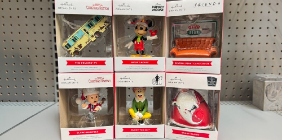 NEW Hallmark Character Ornaments Available Now at Walmart!