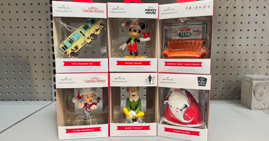 NEW Hallmark Character Ornaments Available Now at Walmart!