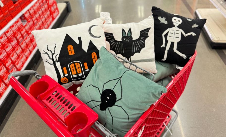 Target Halloween Throw Pillows Only $10