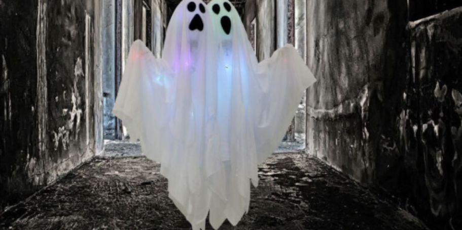 Up to 60% Off Lowe’s Halloween Decorations | Color-Changing Ghost Set JUST $14.99 (Reg. $40)