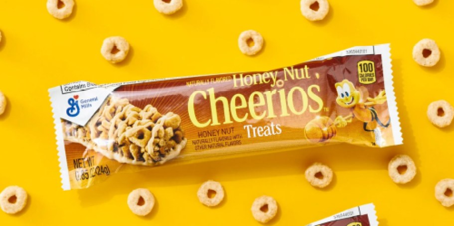 General Mills Honey Nut Cheerios Breakfast Bars 8-Count Only $1.89 Shipped on Amazon